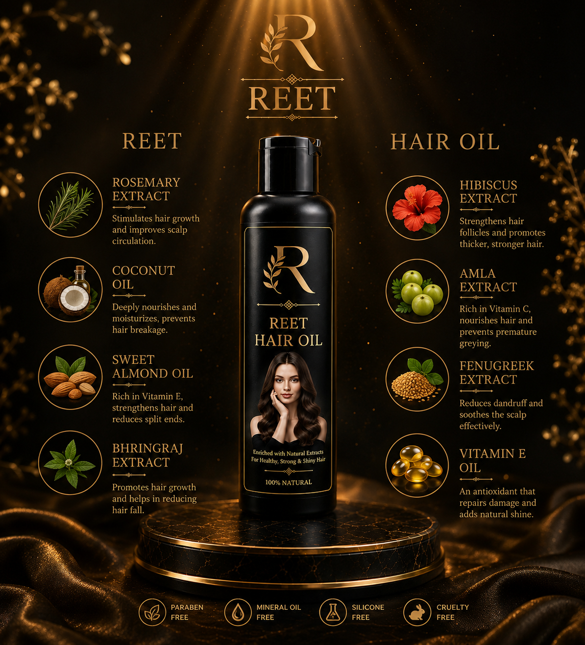 ✨Reet Herbal Hair Oil✨