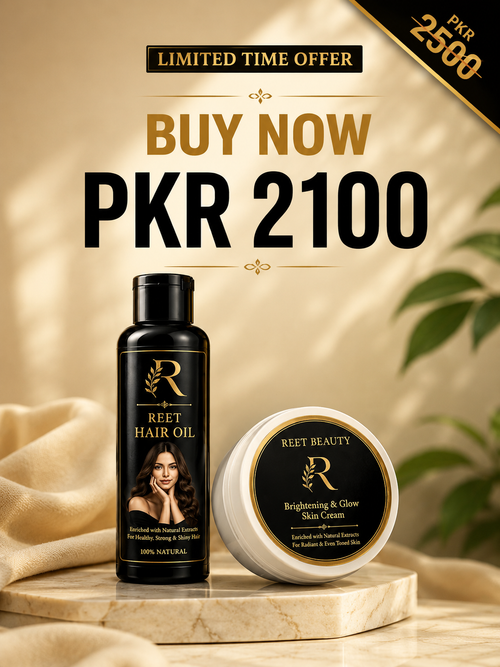 Limited Time Offer 1 Reet Hair Oil and Reet Beauty Cream 🔥