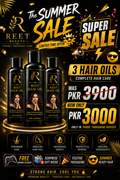 🔥 3 Hair Oil Bottles – Limited Time Offer | Only Rs. 3000 🔥